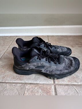 Babolat Jet Tere All Court Sneakers Pickleball Tennis Black Gray